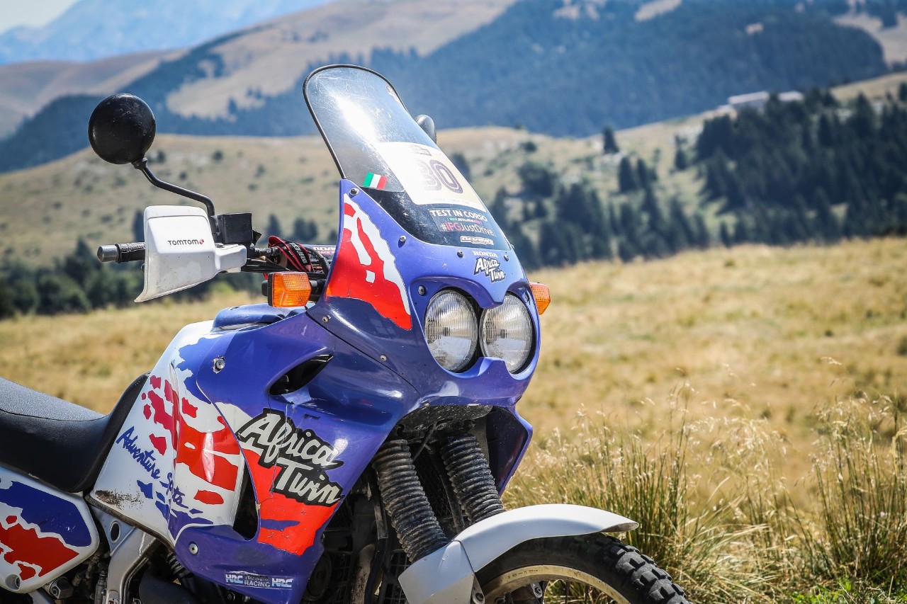 Belle davvero: Honda Africa Twin RD07